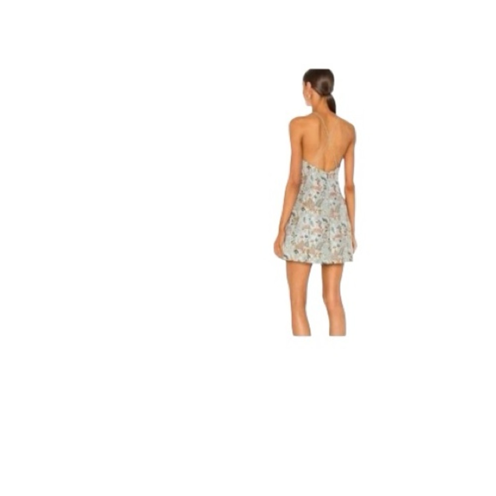 Alice + Olivia Jesslyn Brocade Mini Dress l Size 8 l MSRP $495 l Poshmark - Picture 2 of 10